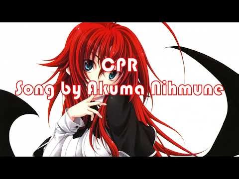 Akuma Nihmune | CPR Nightcore Lyrics Cover