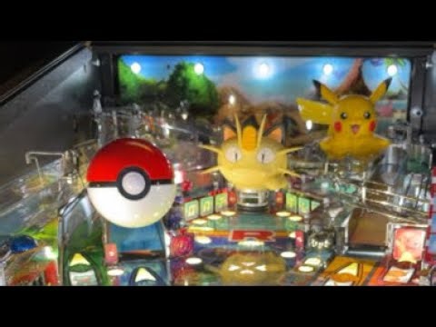 New PokeMon Pinball game. Live gameplay 🔥. New Stern Machine.