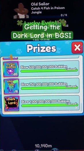 Getting the Dark Lord in BGSI