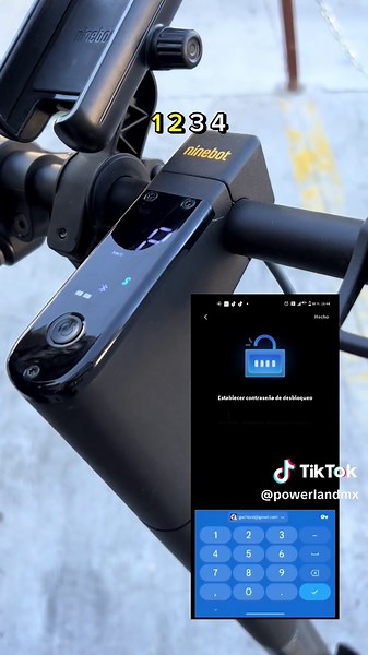 Cómo proteger tu Ninebot con una contraseña