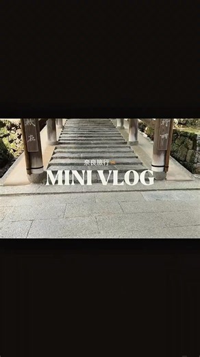 奈良のVlog🦌 #奈良 #vlog #御朱印 #御朱印巡り #旅行 #旅行vlog #japan #travel