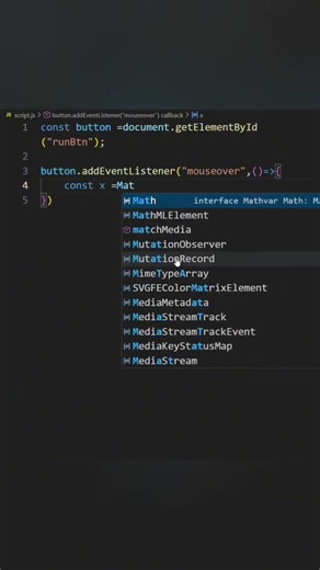 This button is allergic to clicks 😭 | HTML CSS JS #javascript #css