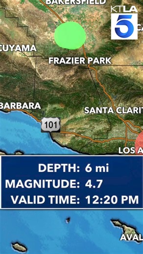 31K views · 438 reactions | UPDATE: An earthquake with a preliminary magnitude of 4.4 hit Southern California Monday afternoon, sending shockwaves that were felt across the region. https://trib.al/JErHfoh | KTLA 5 News | Facebook