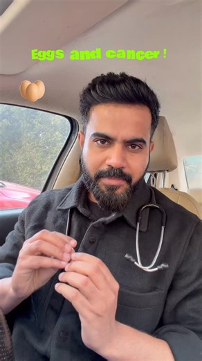 Dr Raaja Chhabra on Instagram: "Eggs are being blamed for cancer because of nitrofurans & imidazoles. Let’s talk science. Eggs fall under IARC Group 2B : limited animal data, no human evidence. Our body has robust DNA repair mechanisms. What truly worries me as an oncologist? Air pollution, rising AQI, lifestyle toxins. Cancer in non smokers will be the next pandemic. Let’s focus on real carcinogens, not fear. Eat your eggs. 🥚 [ Medicine , eggs , cancer , oncology , preservatives , imidazole , 