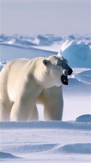 Powerful Polar Bear Sound ❄️🐻‍❄️🔊