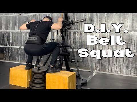 My Favorite DIY Belt Squat - Effective and Inexpensive