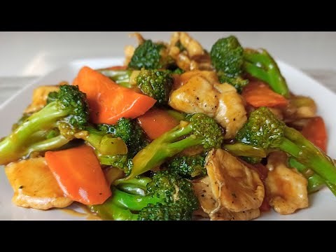 Super Quick Stir Fry Broccoli and Carrot with Chicken | Chicken with Broccoli Recipe