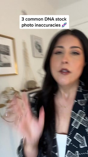 3 things people get wrong when drawing 🧬 #DNAday #science #genetics #dna