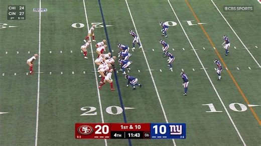 Brian Robinson Jr's first TD as a 49er comes on 18-yard dash