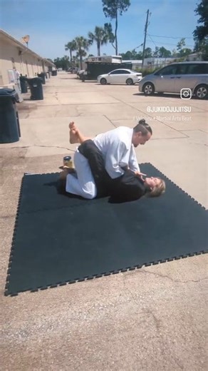 Pellet Gun & Sun 🌞 🥋 — There is no thermostat in self defense. 97 degrees in the Florida sun. Real world environment & scenario practice. This is our jujutsu. The pellet gun adds accountability—one mistake and you feel it. Technique means nothing if it breaks under heat, fear, or fatigue. Begin with assessment, strategy, and tactics. Gradually increasing pressure and resistance. Jukido Jujutsu — The ancient Japanese art of self defense applied to modern scenarios. #jujitsu #newaza #jujutsu #ji