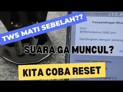 CARA RESET TWS LENOVO THINKPLUS GM2 PRO