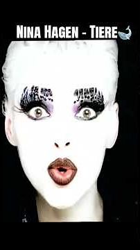 NINA HAGEN "TIERE" official music video 1995 #ninahagen #postpunk #newwave #rock