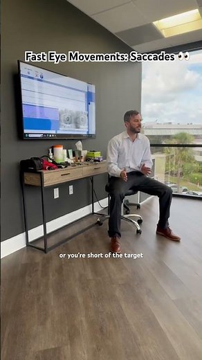 Fast Eye Movements: Saccades #saccades #eyemovement #concussion #concussionrecovery