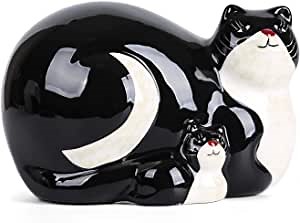 Ceramic Kitchen Scrubby Sponge Holder, Black Cat Collection, Adorable Home & Kitchen Décor