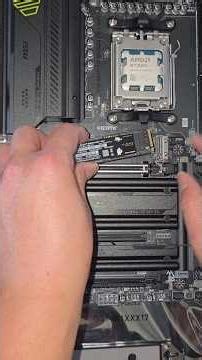 MSI MAG B850 TOMAHAWK MAX WIFI Motherboard How to Install and Remove M.2 M2 PCIe NVMe SSD