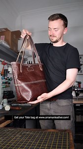 82K views · 1.5K reactions | Making a croc embossed and tartan Tote bag! Tools and sewing machine from @sailrite Leather from @aacrack Tartan from @macgregorandmacduff Orraman Leather. Join the Clan  | Orraman Leather | Facebook