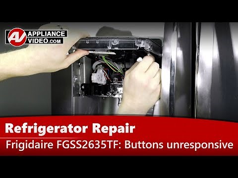 Refrigerator Repair - Buttons Unresponsive - User Interface