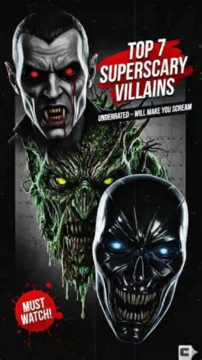 Scariest Underrated Marvel Villains (Top 7) #MarvelVillains #DCVillains #Shorts #Underrated #Scary