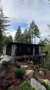 Touring a modern prefab home with an ocean view!