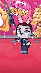 How To Make Character Zootopia in Avatarworld #avatarstory #pazu #avatarworld #shorts #zootopia