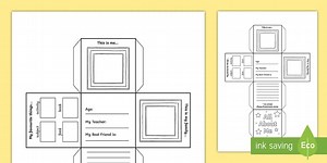 All About Me Cube