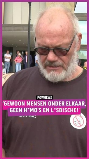 Zijn h*mo's geen mensen dan? 🧐 #pownews