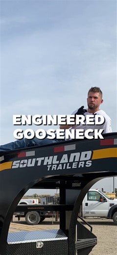 3.4K views · 65 reactions | Hauling is a breeze when you have a beautifully engineered gooseneck trailer! #southlandtrailers #goosenecktrailer | Southland Trailers | Facebook