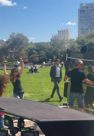 Les coulisses de la scène d'aujourd'hui de #Pblv