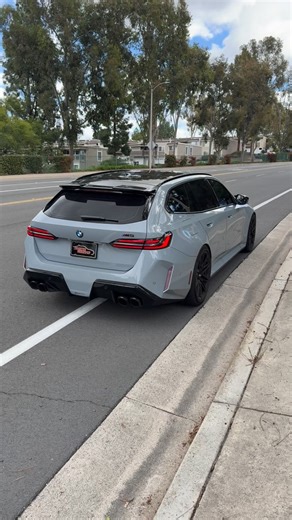 Pacific German | M5 touring equipped with an @akrapovic Evolution line exhaust system sound check! . . . . #bmw #akrapovic #bmw #m5 #m5touring #g90 #g99... | Instagram