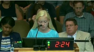 Addison Woosley, a brave 13-year-old girl, stood in front of a city council to speak out for unborn babies who are killed in abortions. She said "Abortion is murder." And even though pro-abortion adults heckled her, she didn't stop! https://www.lifenews.com/2019/06/10/adults-heckle-13-year-old-as-she-tells-city-council-abortion-is-murder-but-she-keeps-going/ | LifeNews.com