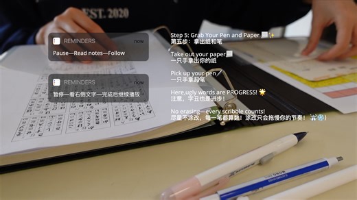 全程指导词伴学｜实时学习动作拆解｜真正的Studywithme学习｜和你的学习小分队小队长一起学习养成～