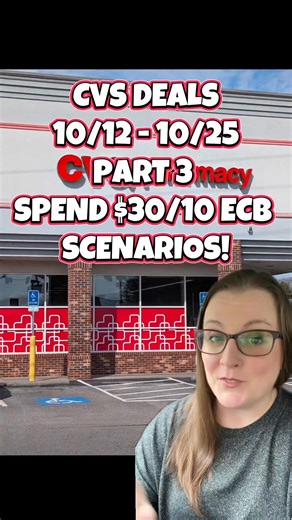 15K views · 169 reactions | CVS DEALS 10/12 - 10/25: PART 3! Here is Part 3 of my CVS haul for the week of 10/12, and this video is all about the spend $30 get back the $10ECBs! Keep in mind that the spend $30/10 is one time per account per week! #katiethecouponer #happycouponingyall #dealsthisweek #cvscouponing #cvsdeals | Katie The Couponer | Facebook