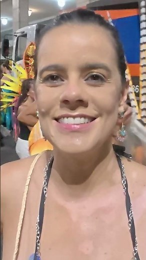 Tourist enjoying Rio Carnival 🇧🇷