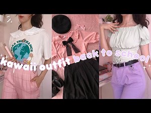 🌸 kawaii back to school outfit ideas🌸