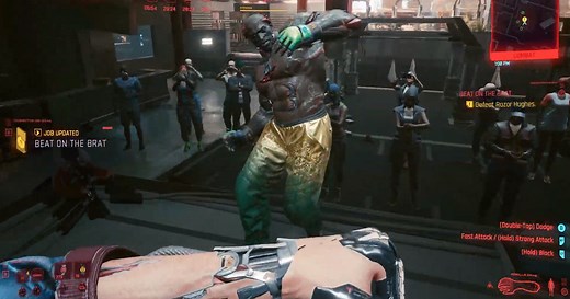 Cyberpunk 2077 Beat On The Brat Finale - Should You Throw The Fight Against Razor?