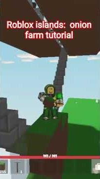 roblox islands onion tutorial 🧄 #islands #roblox islands #roblox #green bean #onion #noob #viral