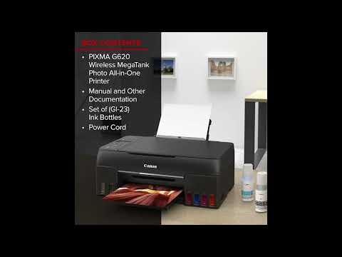 Print, Copy, Scan & Save Big – Canon PIXMA G620 MegaTank Printer Deep Dive