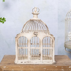 French Style Bird Cage, Metal Tabletop Decoration, Country Wedding Decoration Metal Birdcage, Garden Plant Display Candle Holder. - Etsy