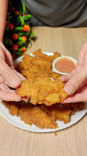 Crispy Homemade Chicken Nuggets 🤤 Better Than Fast Food! #shorts #viralfood