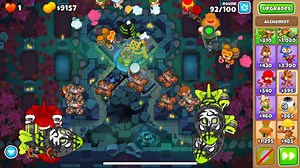 气球塔防6(BTD6) 地图ENCRYPTED CHIMPS