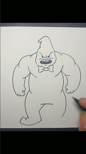 How to Draw Rowan - Ghostbusters #shorts