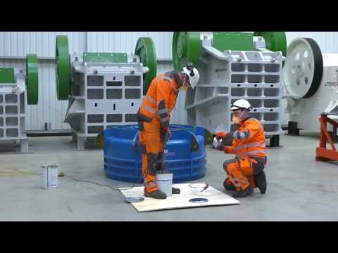 Korrobond Crusher Backing Compound 'How to mix'