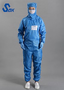 [Hot Item] ESD Polyester Garment Lab Coat Antistatic Clothes Cleanroom Smock