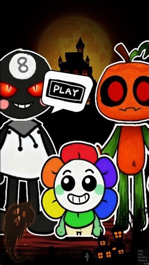 gourdy×toodles Halloween event#roblox #dandysworld #builda #gourdy