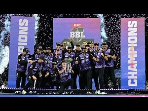 BBL Final 2025 - Sydney Thunder Vs Hobart Hurricanes Big Bash League 2025 Final Match Highlights