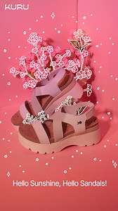 5.2K views · 29 reactions | ☀️ Hello sunshine, hello sandals! ☀️ Step into spring with LOMA—the chic platform sandal that lifts your style and supports your feet. With built-in arch support, a breathable cork footbed, and a custom fit, it's comfort that stands tall! ✨ #KURUFootwear #LOMA #HeelBetter #SupportThatStandsTall #ReliefWithALift #SpringStyle #footpain #plantarfasciitis #heelpain #foothealth #footpainrelief | KURU Footwear | Facebook