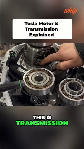 Tesla Engine & Transmission: What's Inside? #shorts