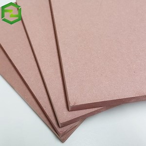 [Hot Item] Red Color MDF 18mm 25mm Board Fire Rated Retardant Fireproof MDF Board