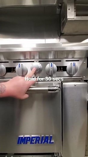 How to light stove top and oven pilots, Imperial