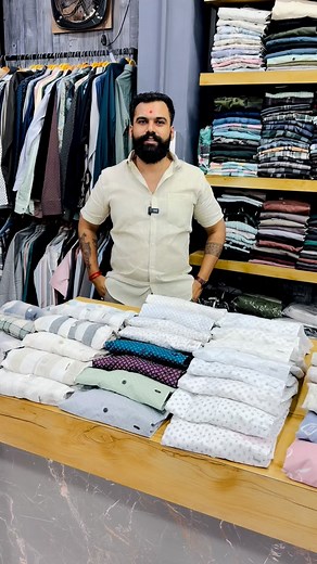 7.1K views · 133 reactions | New Update . . . #morayafashion #instagram #instagood #newpost #marathi #explorepage #reels #marathiudyojak #marathimulga #marathimanus #clothing #linen #shirts #pune #wagholi | Ganesh Jagtap | Facebook